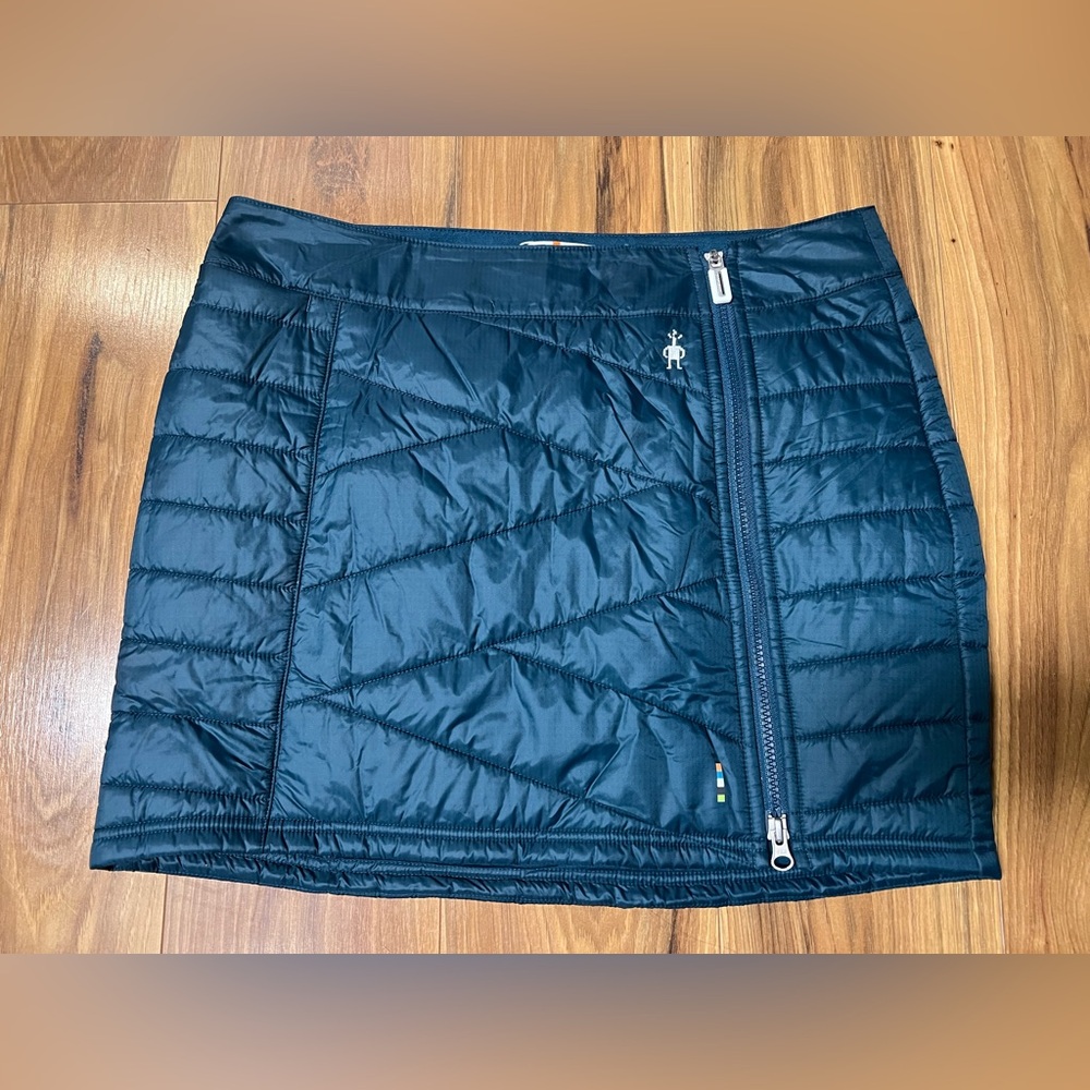NWT Smartwool skirt Twilight Blue insulated, zipper, M